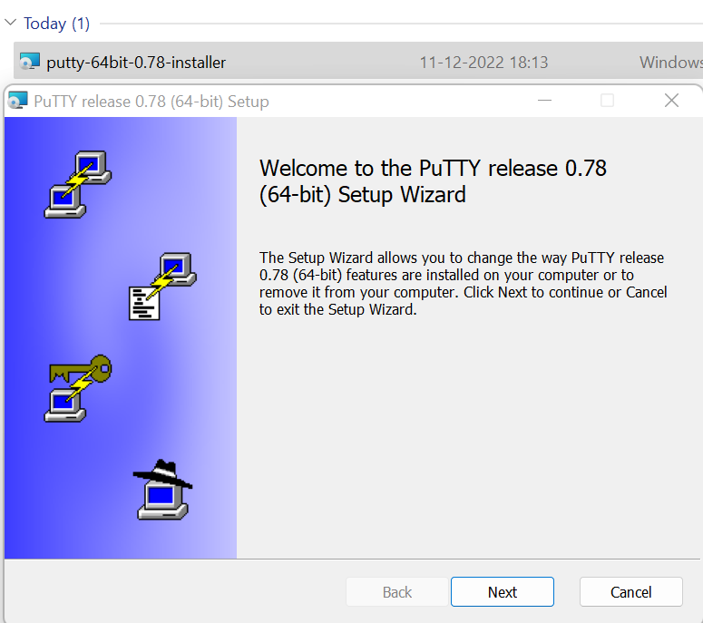 How to install Putty
